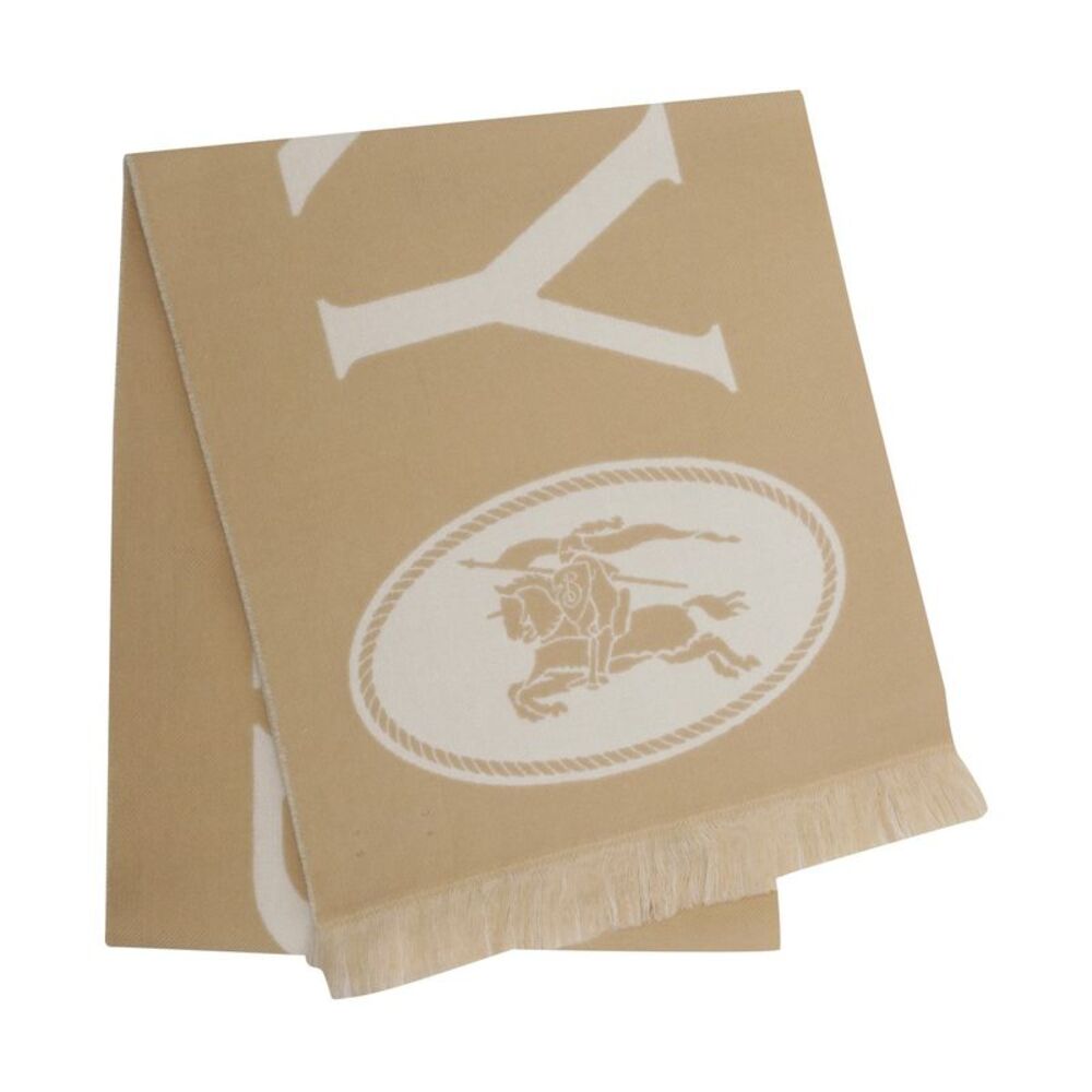 Burberry Women Burberry And Ekd Logo Scarf
